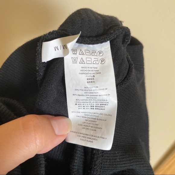 Michael Kors Brown Label Black & blue quarter zip - Picture 6 of 6